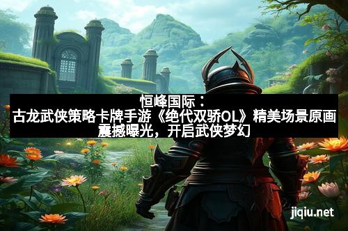 恒峰国际：古龙武侠策略卡牌手游《绝代双骄OL》精美场景原画震撼曝光，开启武侠梦幻之旅